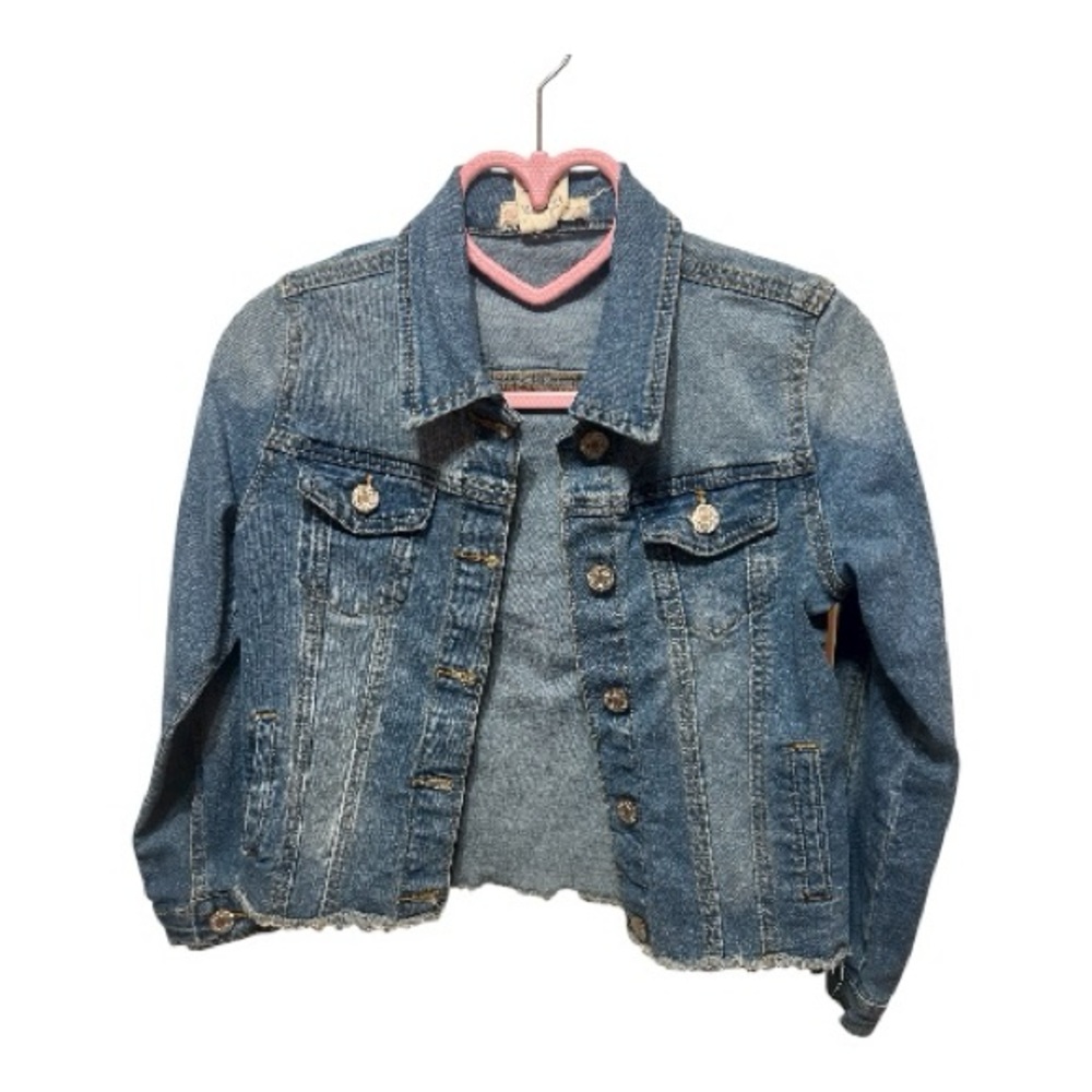 Soho Classic Blue Kids Denim Jacket size 7/8